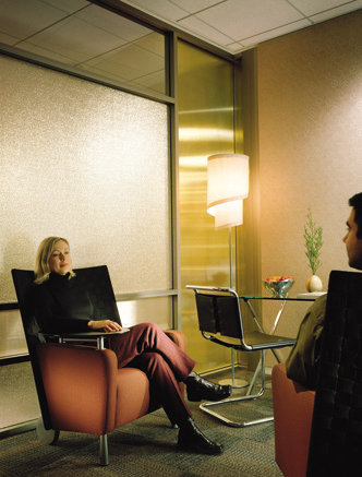 Fire Quadrant Work Area, Informal Private Meeting Room