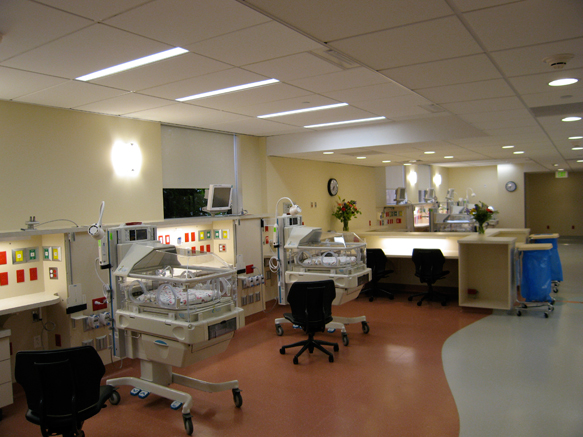 View toward Neonatal and Nurse Area