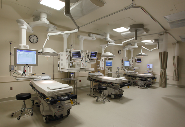 Three-Bay Trauma Care Room